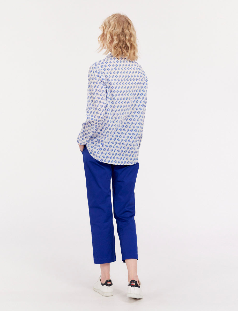 6qty RELIQUAT 80€ 0%  / Chemise droite Maureen - Indian Blue