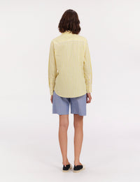 10qty RELIQUAT 50€ 6,7%  / Chemise droite Maureen - White Yellow