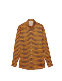 11qty RELIQUAT 95€ 20%  / Chemise droite Maureen en soie mélangée - Bellegarde