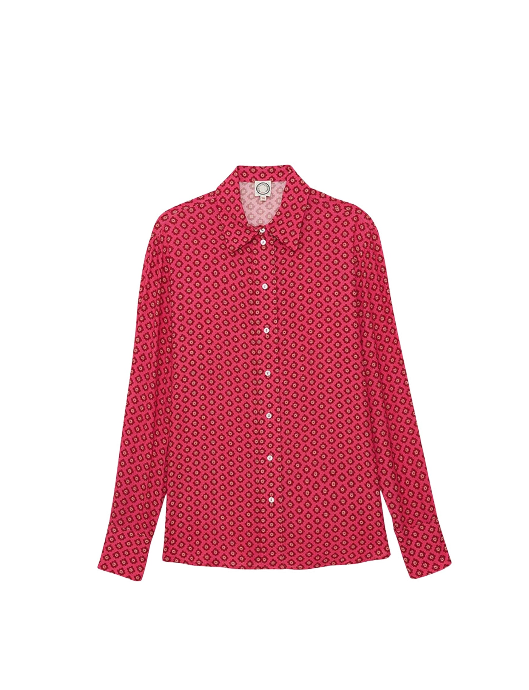 2qty RELIQUAT 80€ 33,3%  / Chemise droite Maureen - Menton Pink