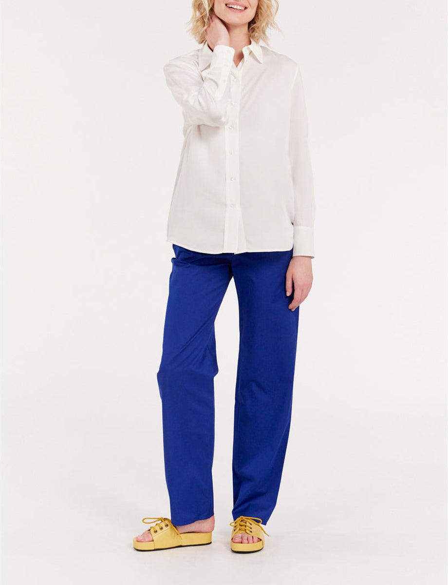2qty RELIQUAT 80€ 0%  / Chemise droite Maureen - Ecru