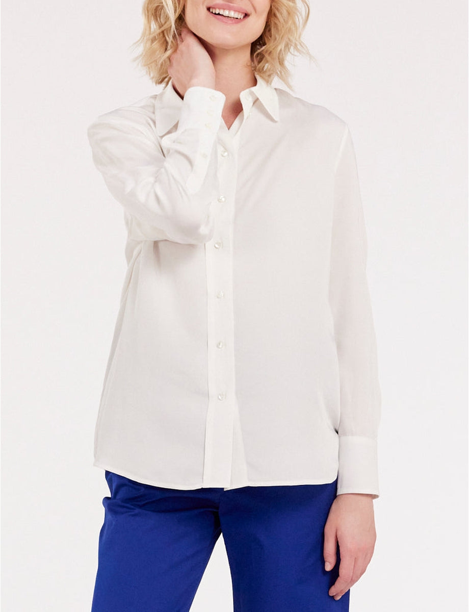 2qty RELIQUAT 80€ 0%  / Chemise droite Maureen - Ecru