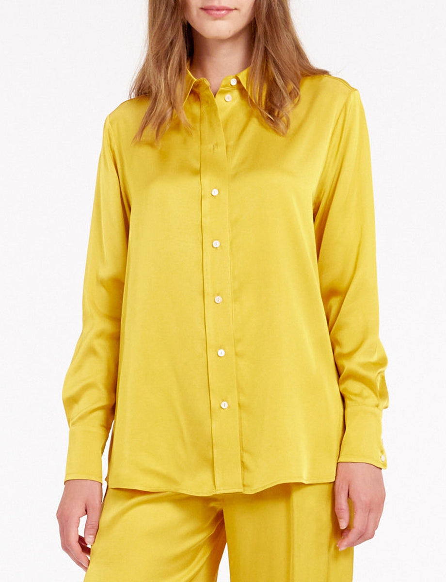 23qty RELIQUAT 80€ 10,3%  / Chemise droite Maureen - Ocre