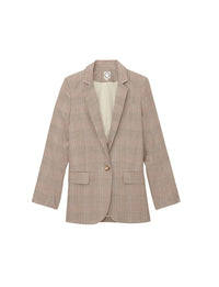 9qty RELIQUAT 120€ 25%  / Blazer Bruna ajustée - Brown Red