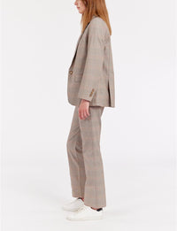 9qty RELIQUAT 120€ 25%  / Blazer Bruna ajustée - Brown Red