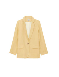 1qty RELIQUAT 120€ 100%  / Blazer ajusté Bruna en lin - Straw