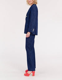 2qty RELIQUAT 120€ 60%  / Blazer croisé Ezio - Blue