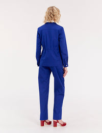 6qty RELIQUAT 90€ 9,1%  / Blazer Flipper saharienne - Blue