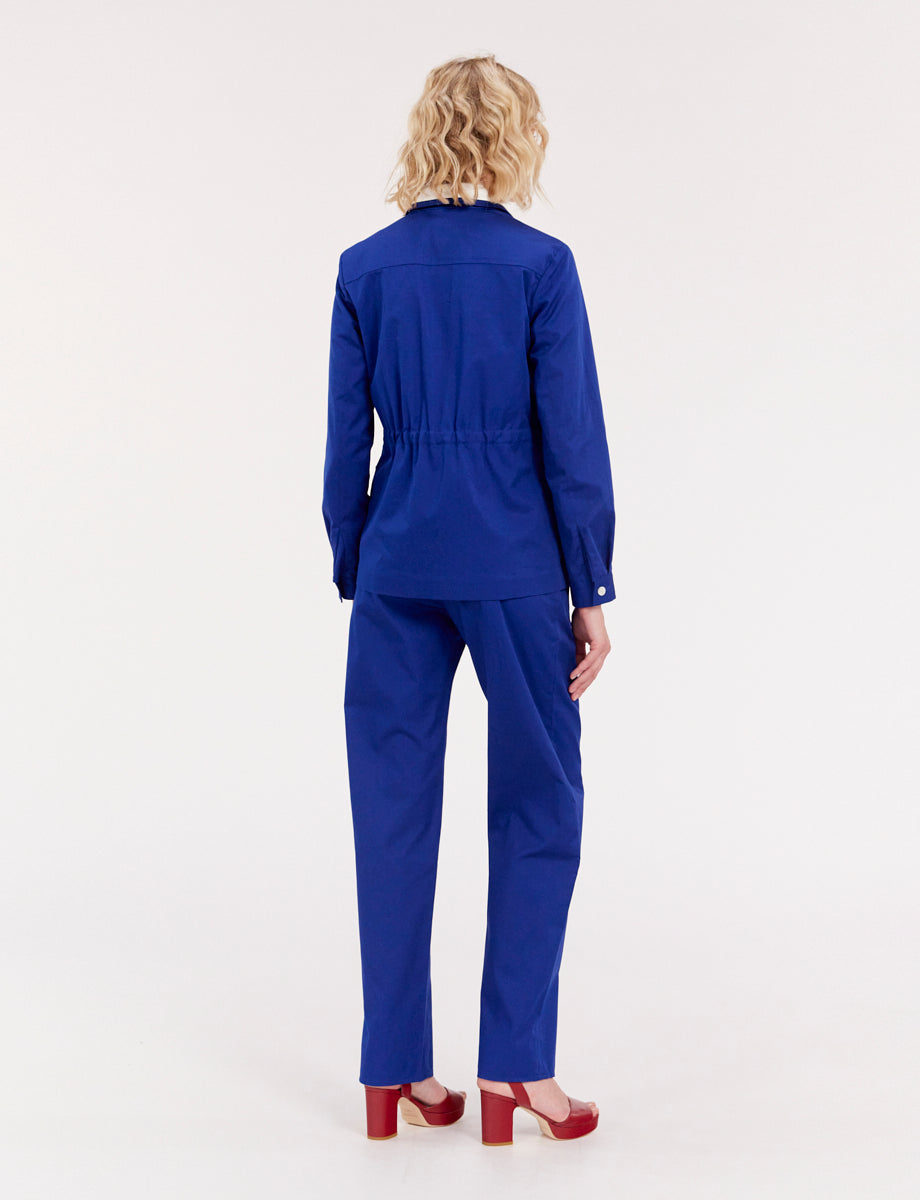 6qty RELIQUAT 90€ 9,1%  / Blazer Flipper saharienne - Blue