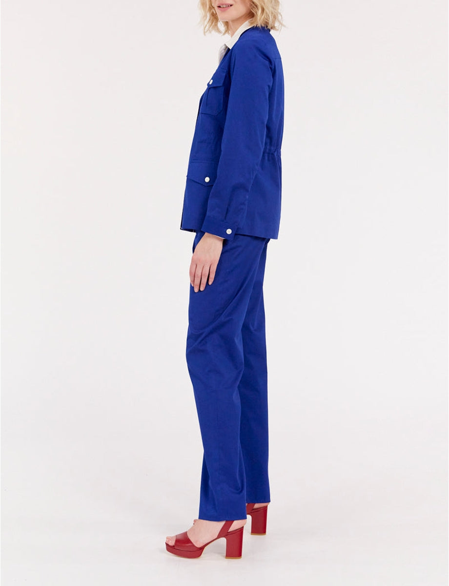 6qty RELIQUAT 90€ 9,1%  / Blazer Flipper saharienne - Blue