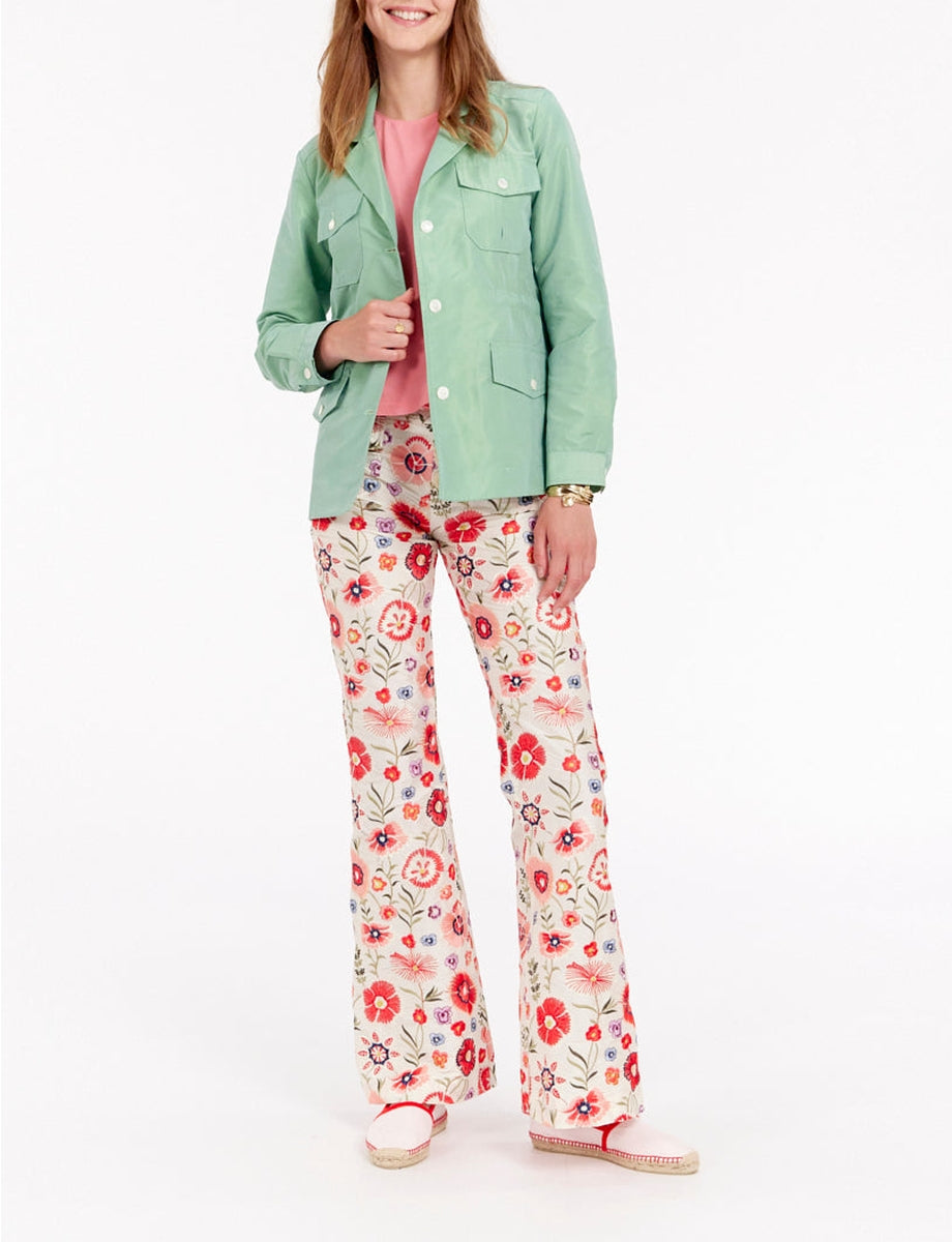 9qty RELIQUAT 90€ 0%  / Veste Flipper saharienne - Green
