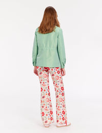 9qty RELIQUAT 90€ 0%  / Veste Flipper saharienne - Green