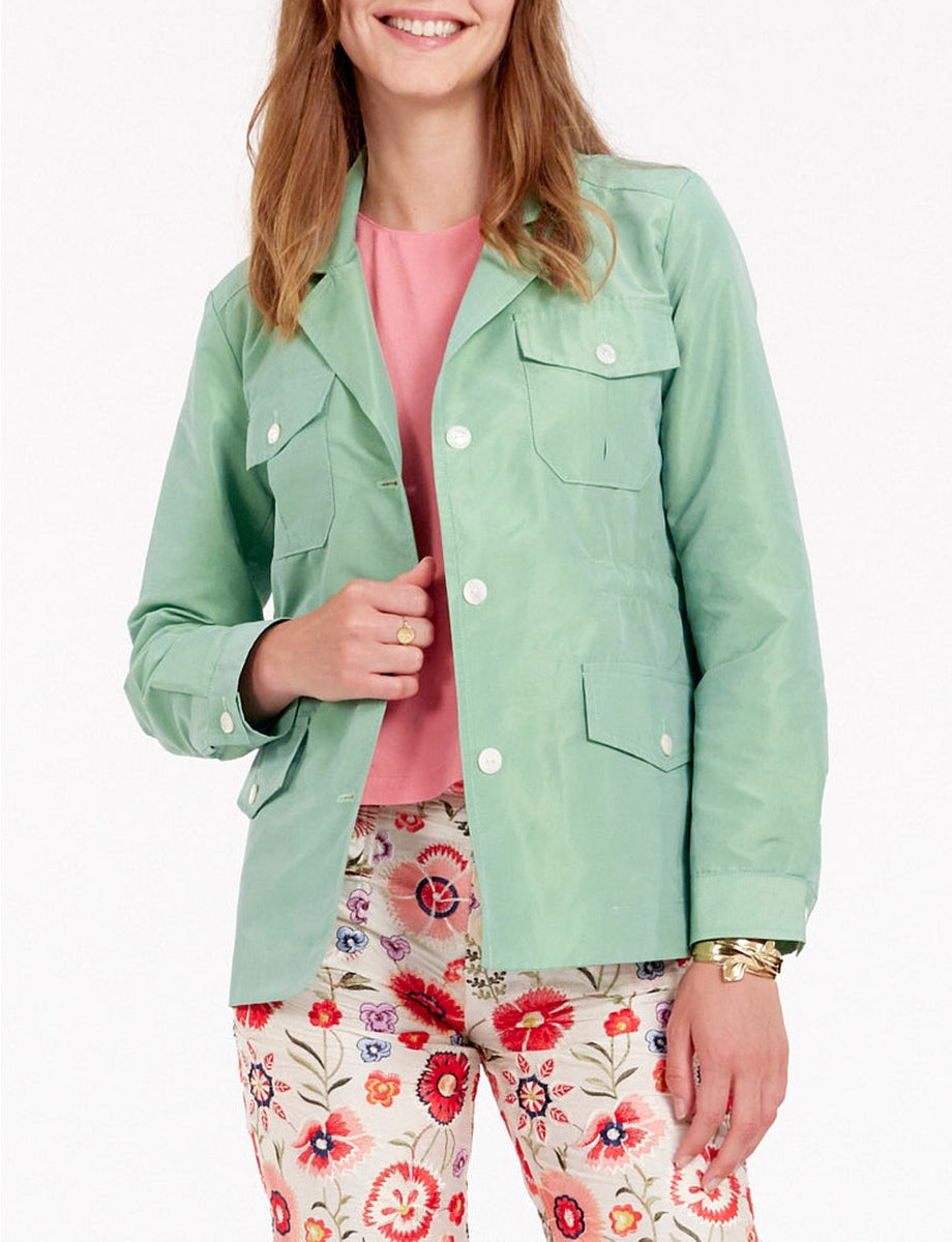 9qty RELIQUAT 90€ 0%  / Veste Flipper saharienne - Green