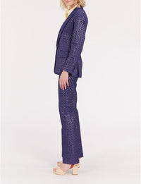 9qty RELIQUAT 120€ 7,7%  / Blazer Colombe cintrée - Blue Navy