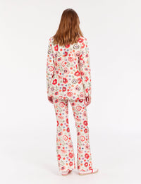 5qty RELIQUAT 120€ 12,5%  / Blazer Colombe cintrée - Ecru Multicolor