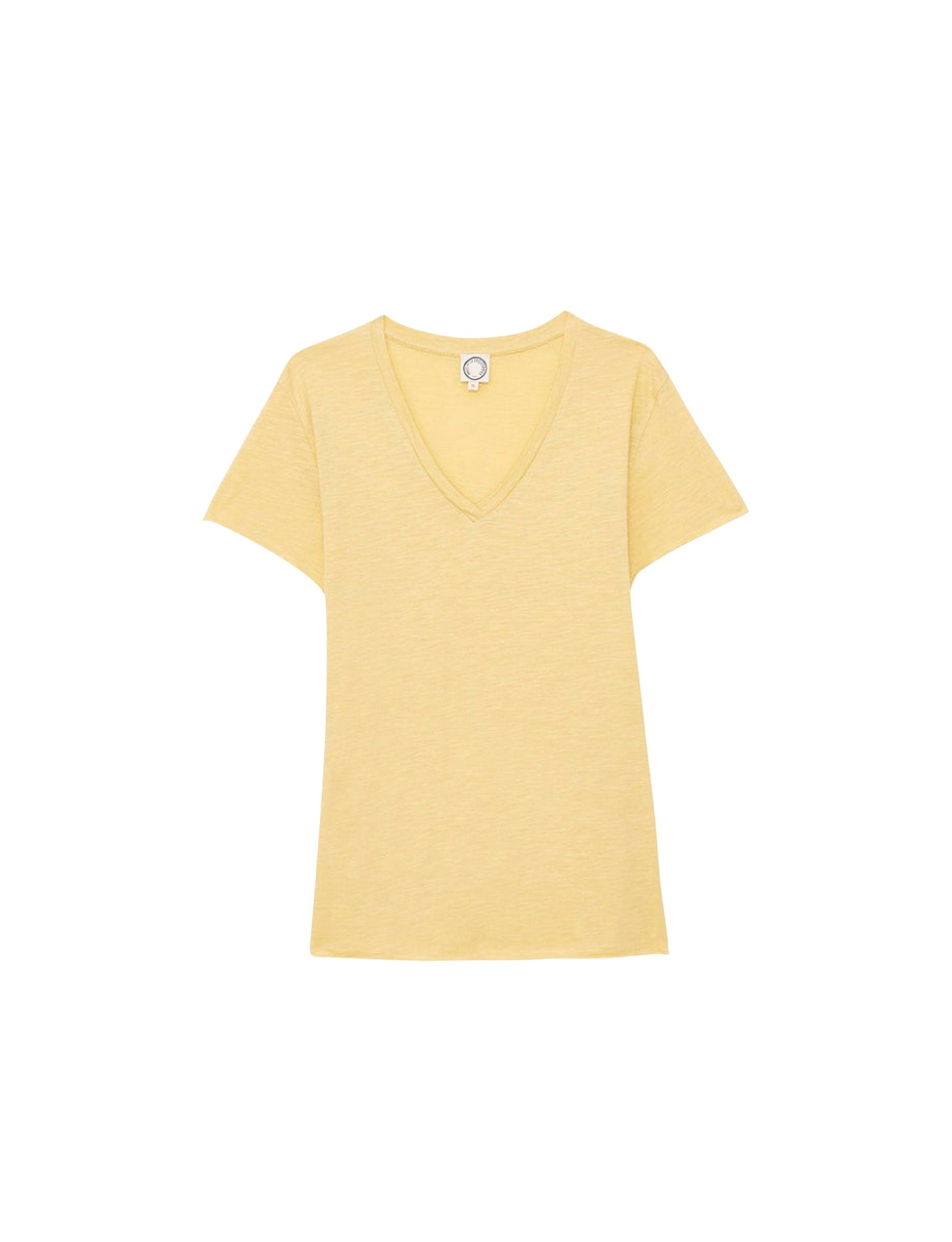45qty RELIQUAT 20€ 4,1%  / T-shirt col V Katalina - Straw