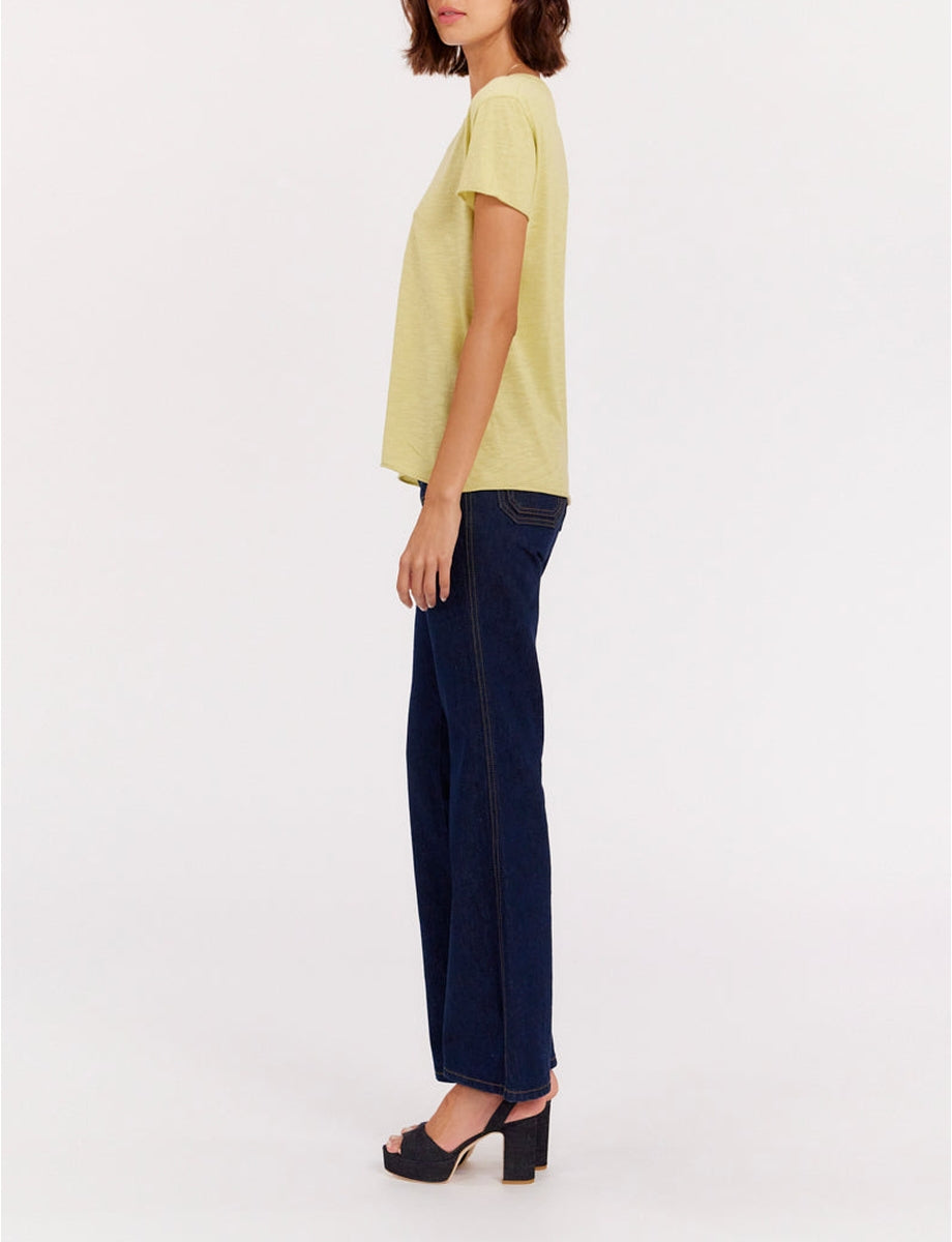45qty RELIQUAT 20€ 4,1%  / T-shirt col V Katalina - Straw