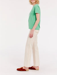 8qty RELIQUAT 20€ 7,7%  / T-shirt Oscar bicolore - Green