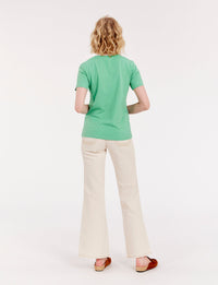8qty RELIQUAT 20€ 7,7%  / T-shirt Oscar bicolore - Green