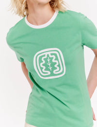 8qty RELIQUAT 20€ 7,7%  / T-shirt Oscar bicolore - Green