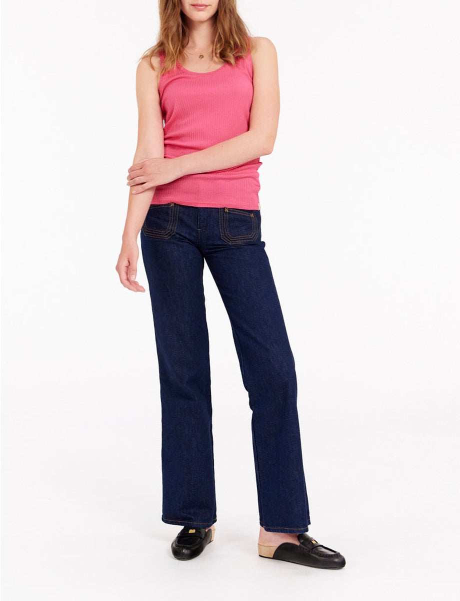 7qty RELIQUAT 20€ 11,1%  / Débardeur moulant Amélie - Pink