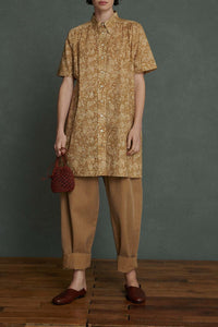 BEIGE/ECRU ROBE CHAINE & TRAME MAUD