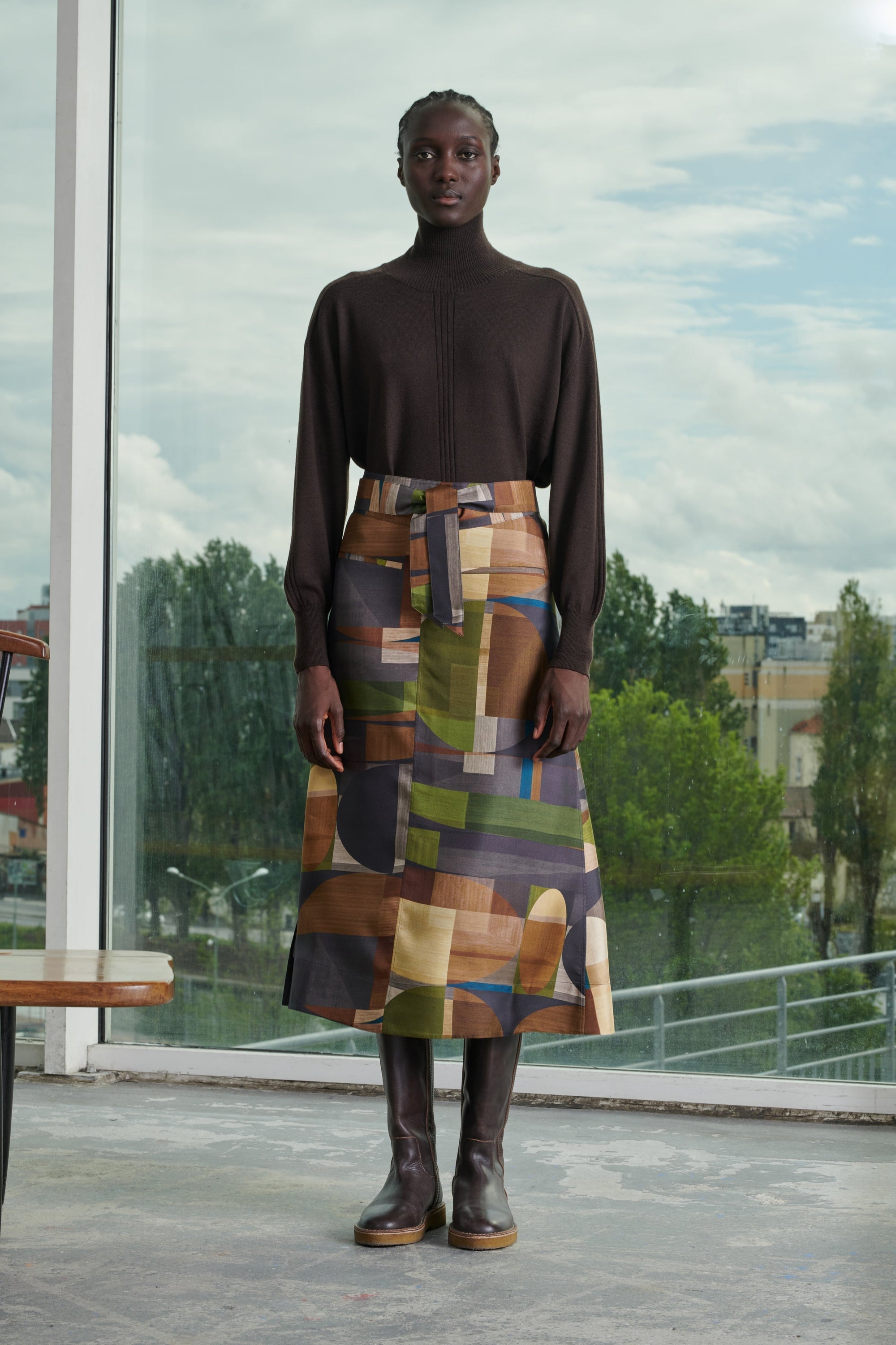 MARRON FONCE MAILLE NORD
