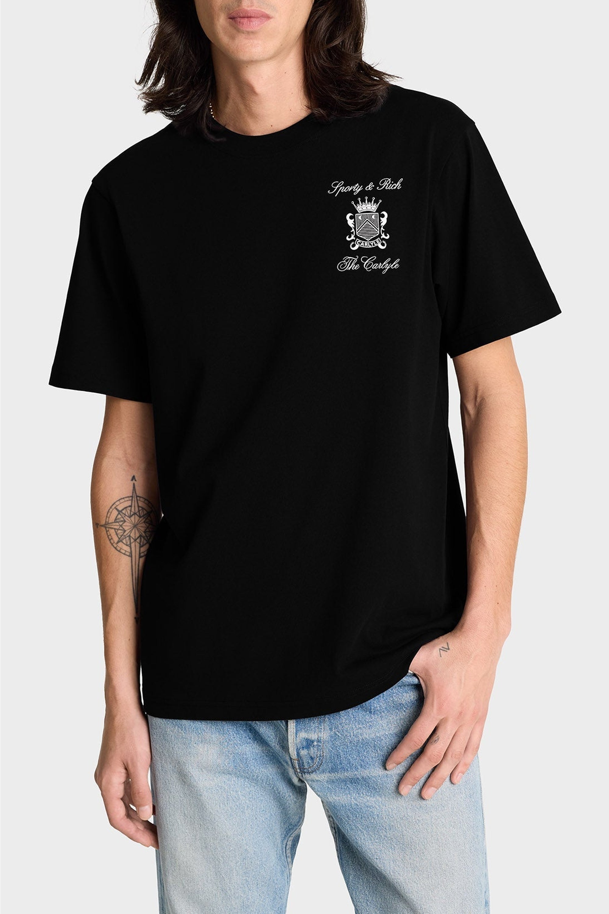 T-shirt imprimé - Black
