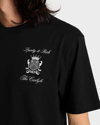 T-shirt imprimé - Black