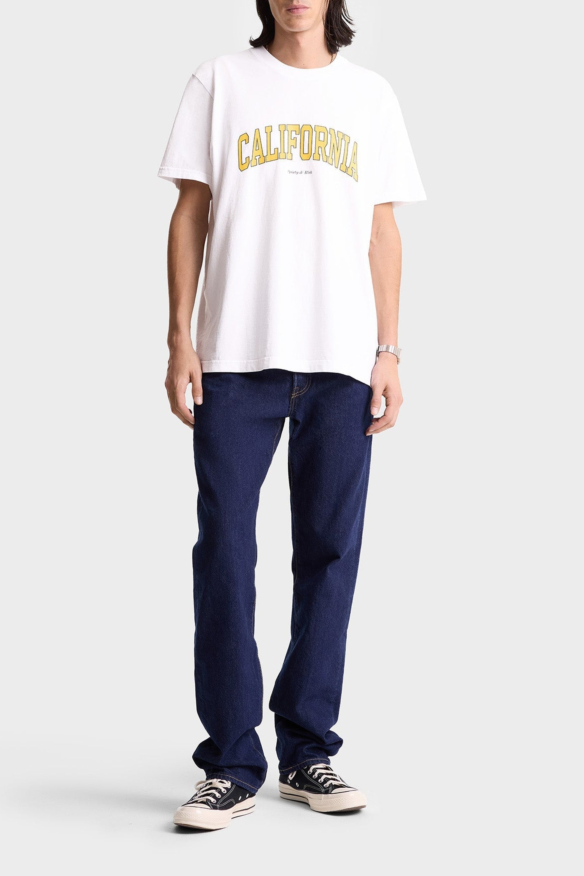 T-shirt California imprimé - White