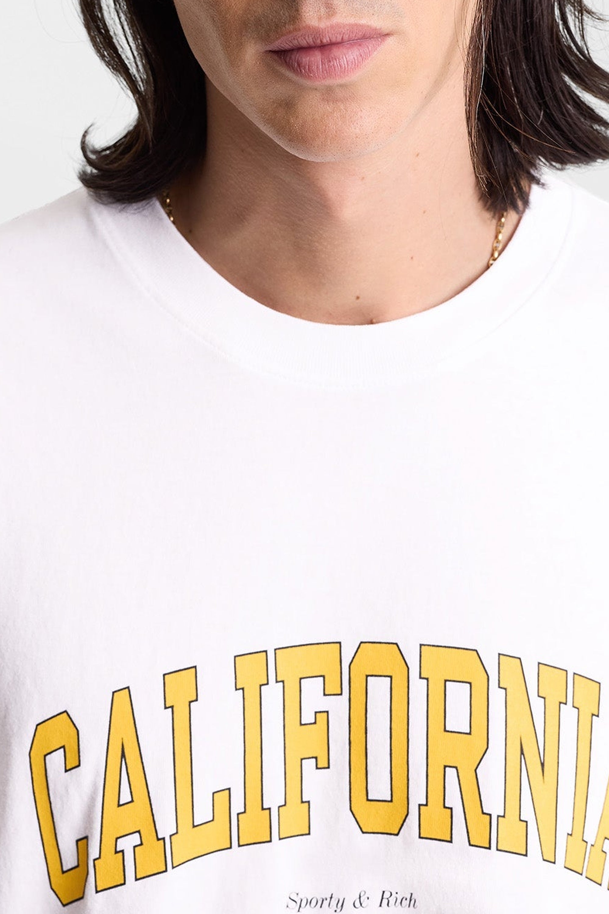 T-shirt California imprimé - White
