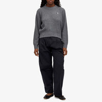 Pull Fox Head en laine - Medium Grey