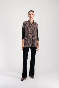 Tunique col chemise - Ebene