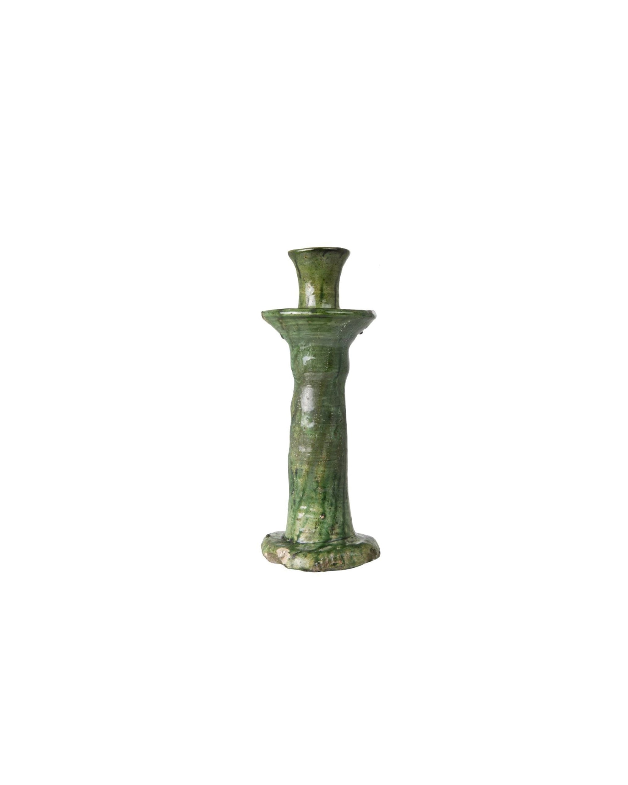 Bougeoir Kaila M en céramique - Green