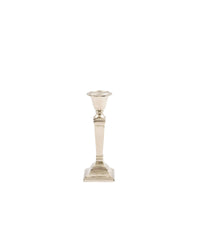 Bougeoir Stripe S en laiton - Silver
