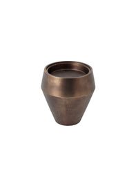 Bougeoir Hizum L en métal - Black
