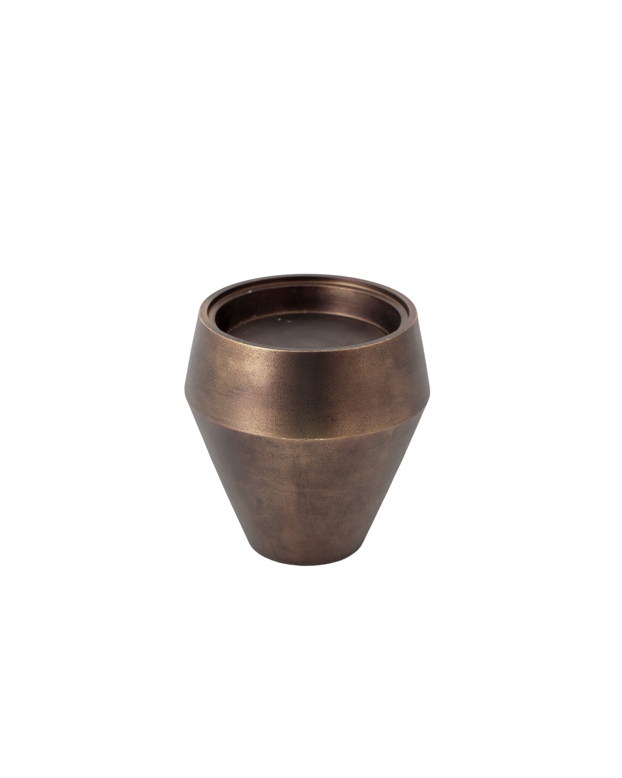 Bougeoir Hizum L en métal - Black