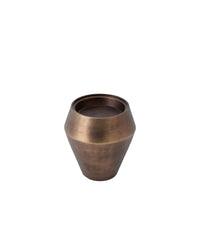 Bougeoir Hizum S en métal - Black