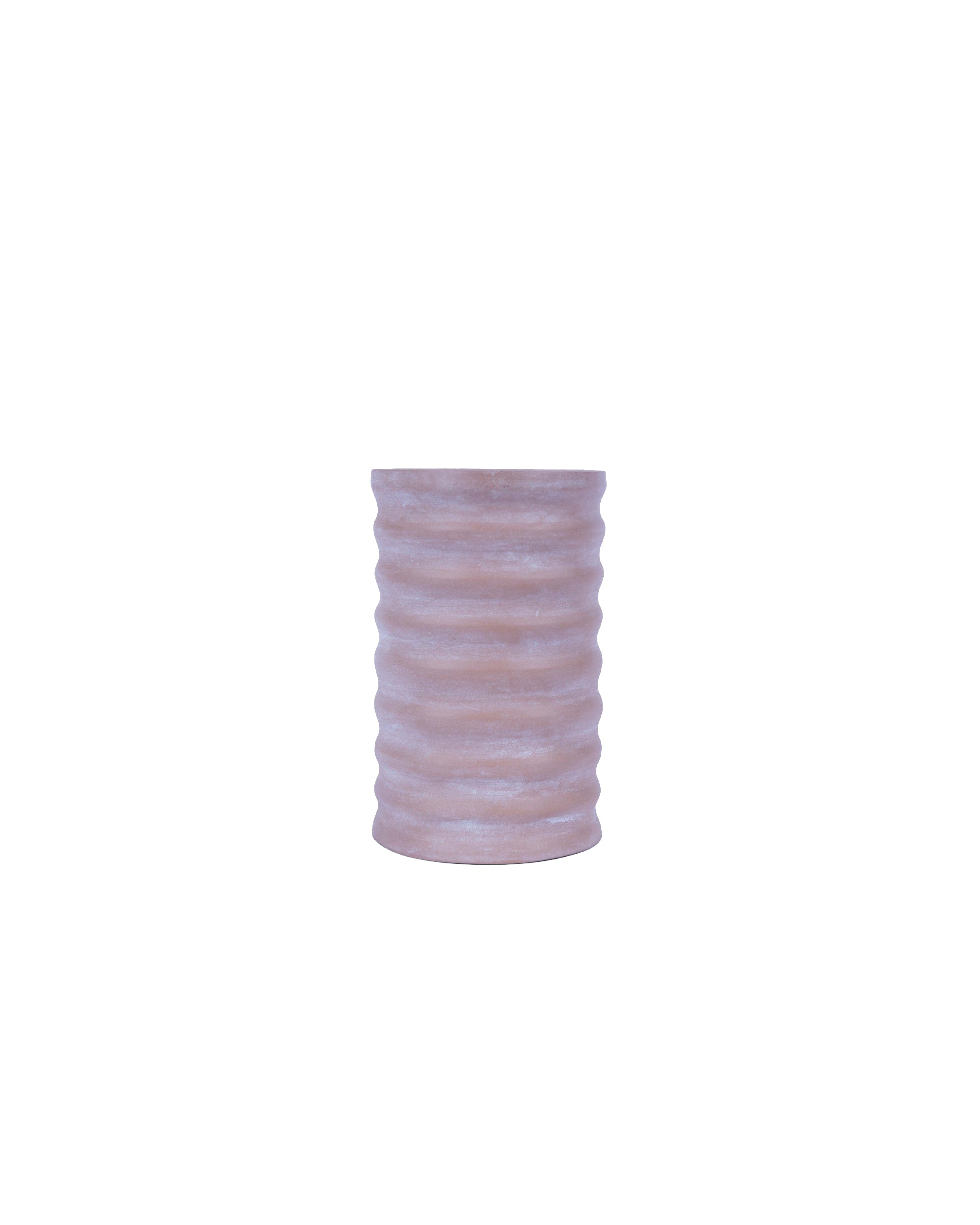 Bougeoir Cecillia S en fer - Pink