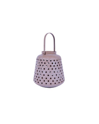 Photophore Hampton M en fer - Pink