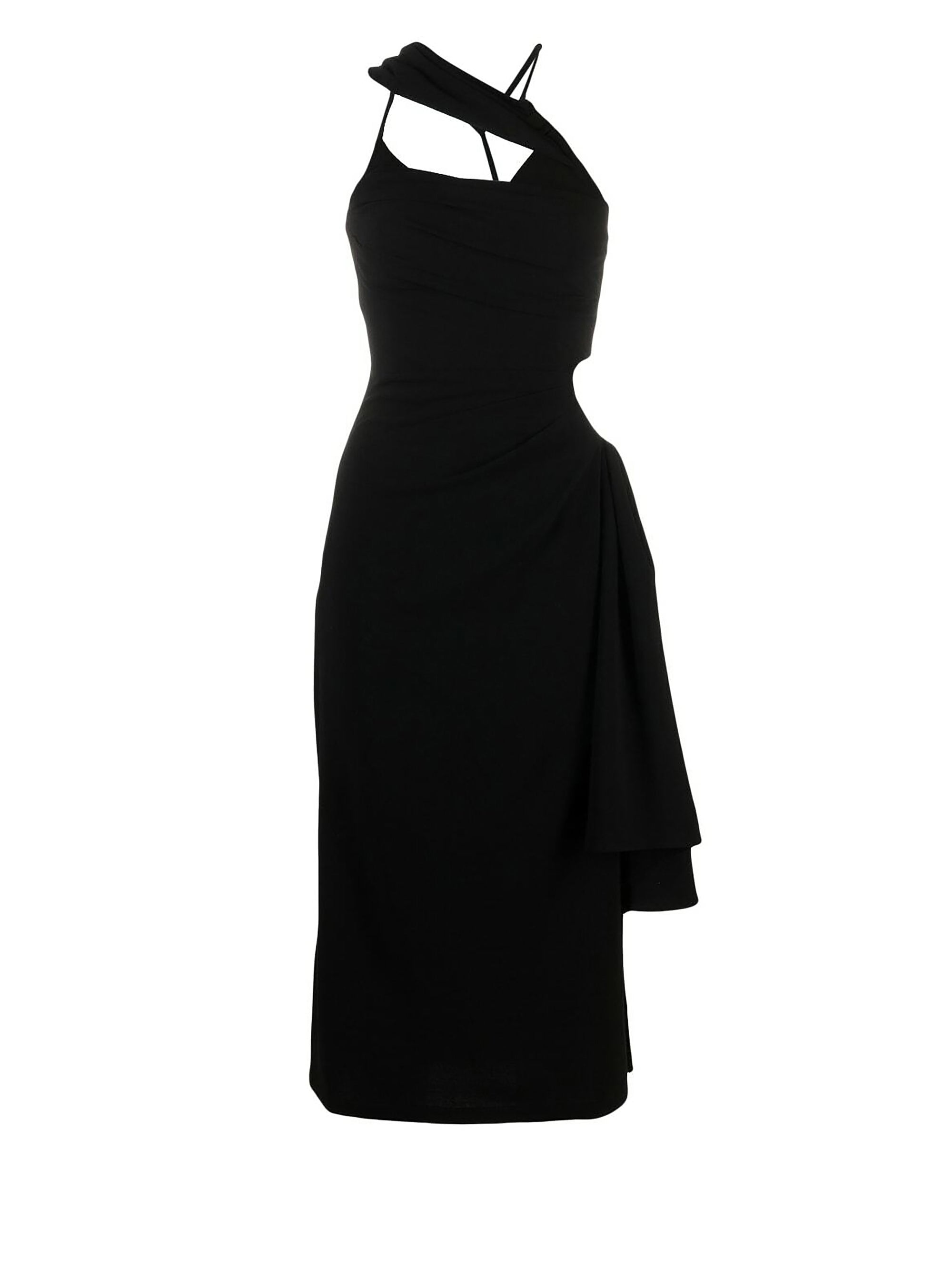Robe Abanada en laine - Black