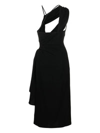 Robe Abanada en laine - Black