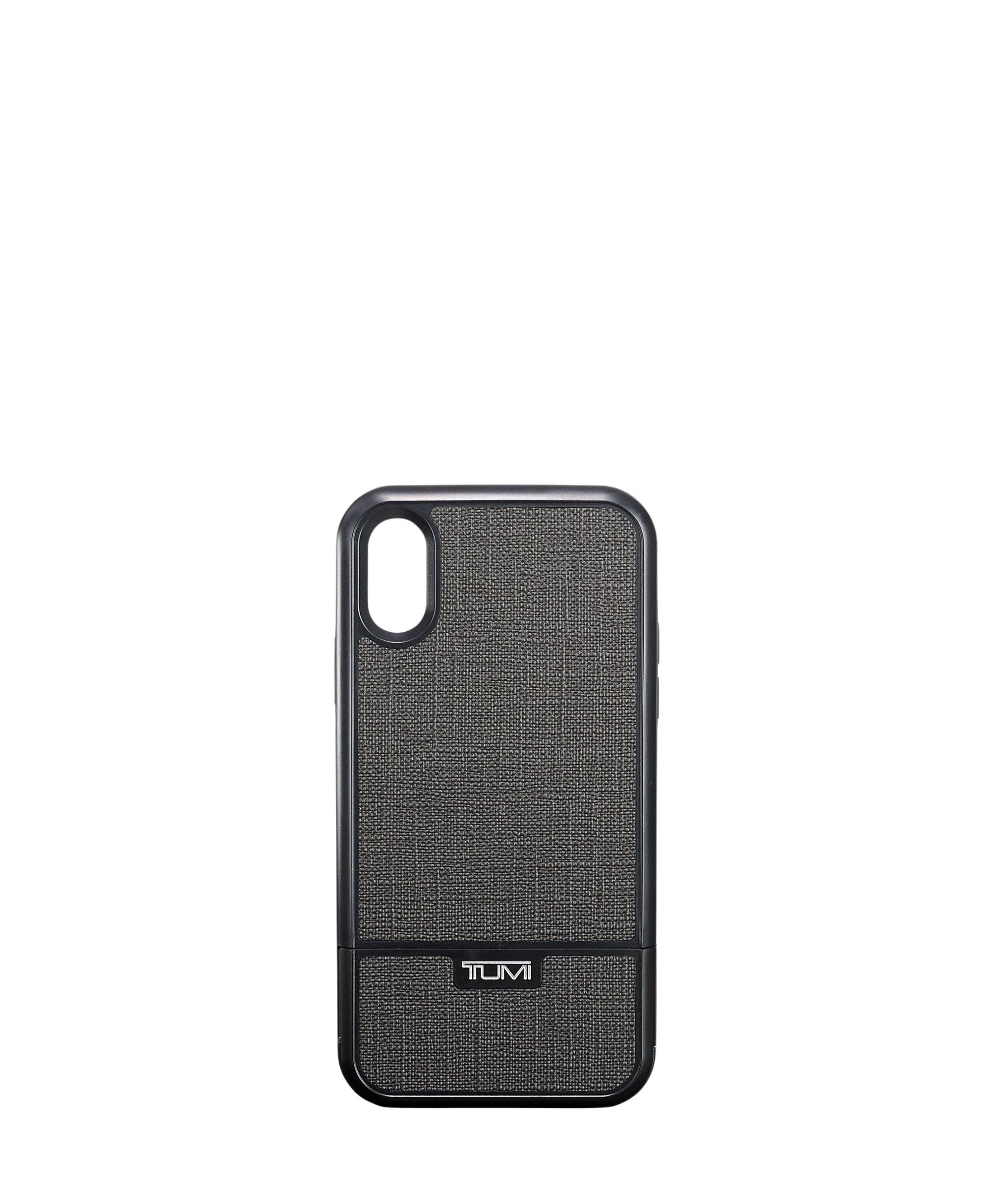 Coque de téléphone Iphone XR en cuir - Pewter
