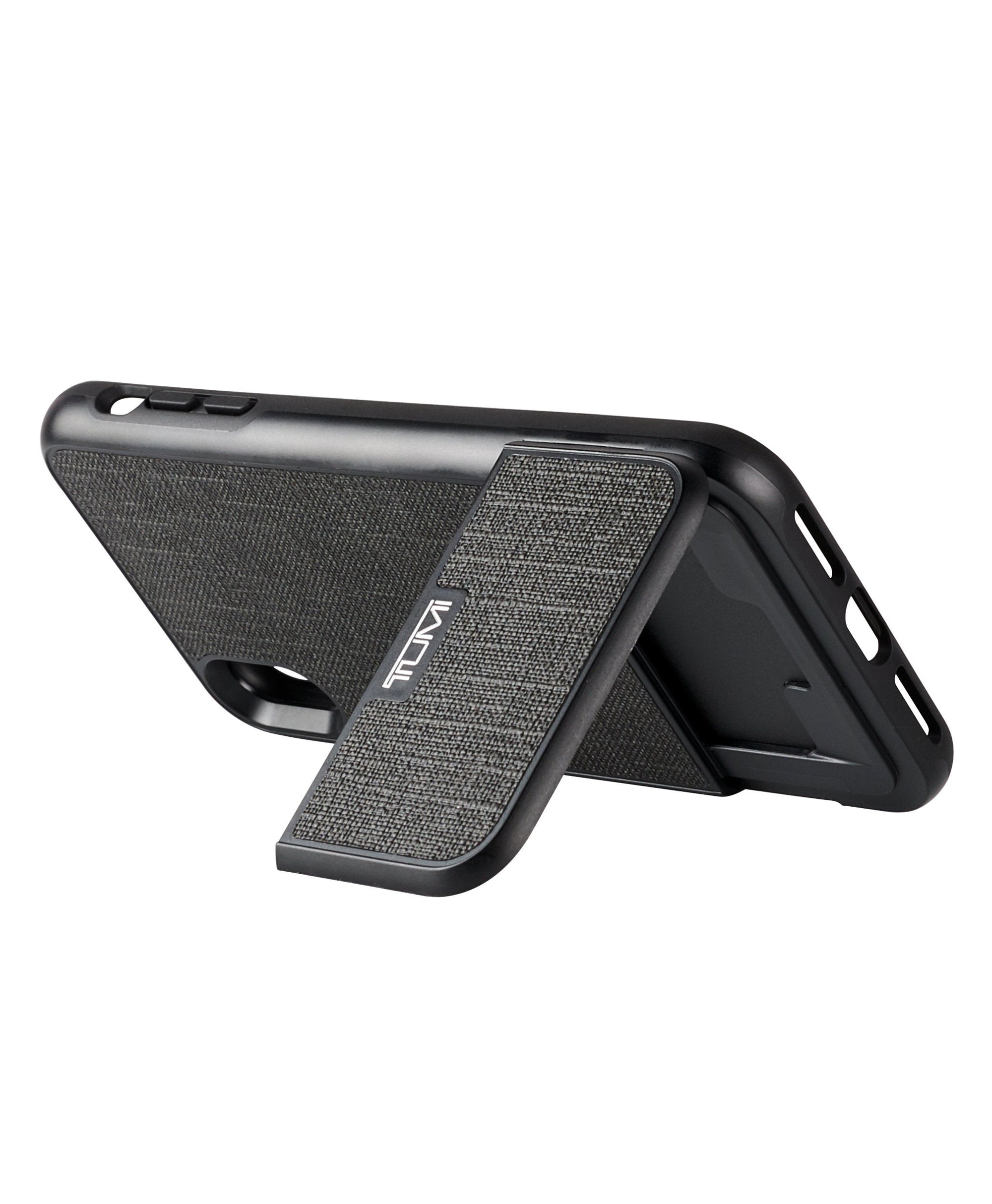 Coque de téléphone Iphone XS Max en cuir - Pewter