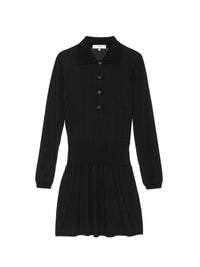 THE SMART POLO DRESSBLACK