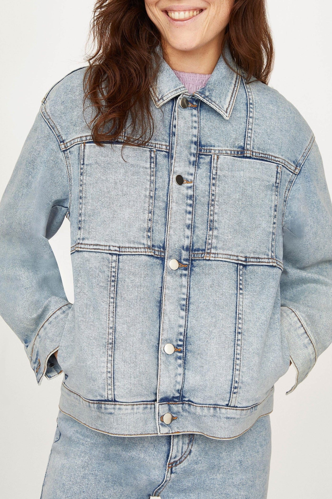 Veste Bango en denim - Washed