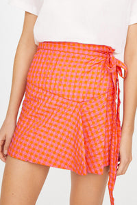 Lena plaid skirt - Malabar