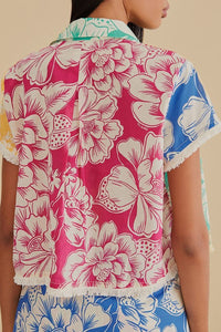 Chemise Chita Tropical en coton - Vert