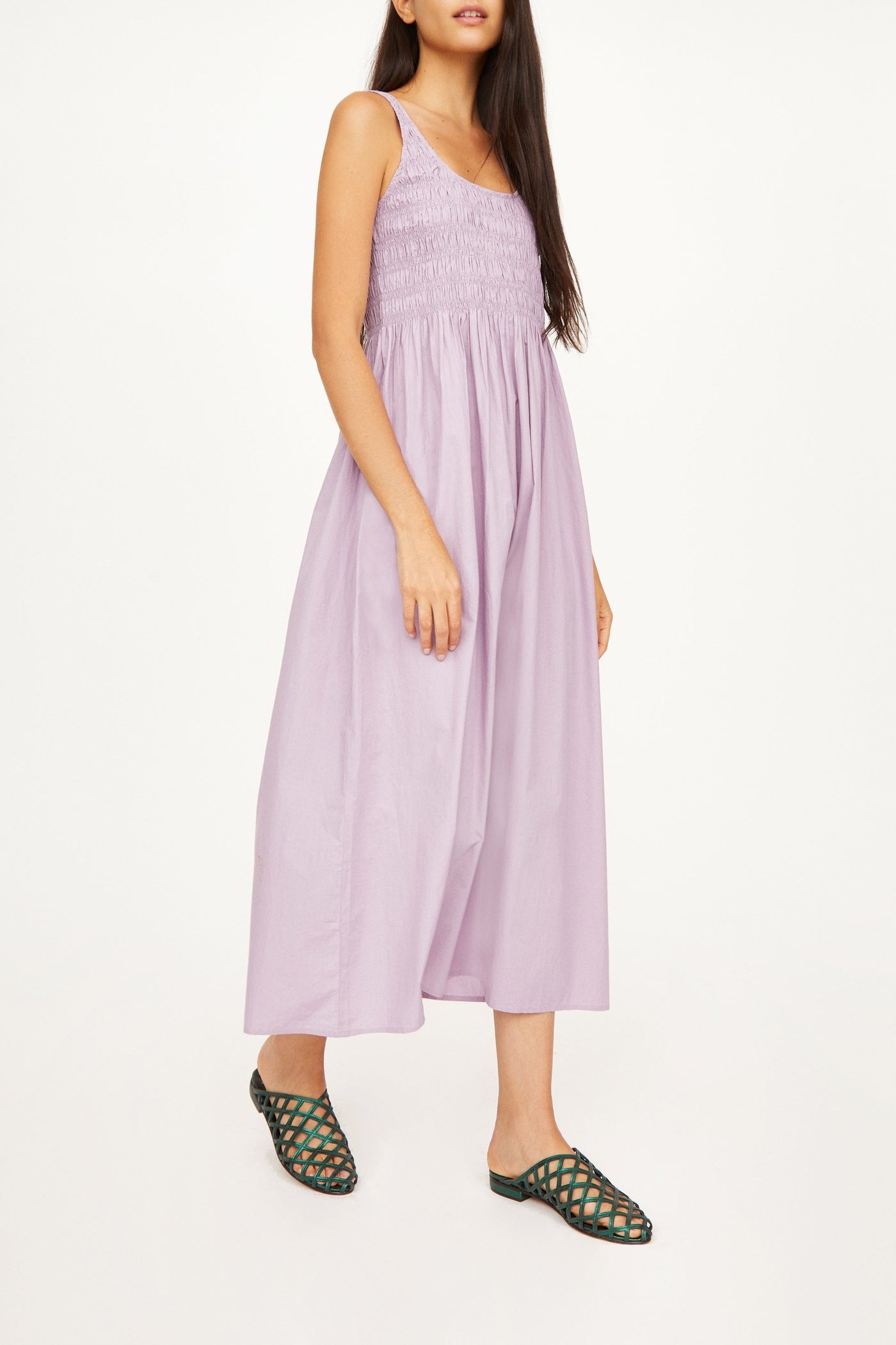 Robe longue Amore Emiliano - Lilas