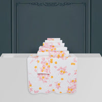 Univers de bain Pommiers - Rose & Jaune